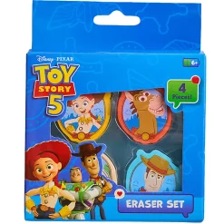 Toy Story 5 Licensed Eraser Set, 1-1/4