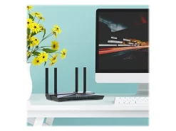 TP-LINK Archer AX1500 4-Port Wi-Fi 6 1.5 Gbps Wireless Router, Black