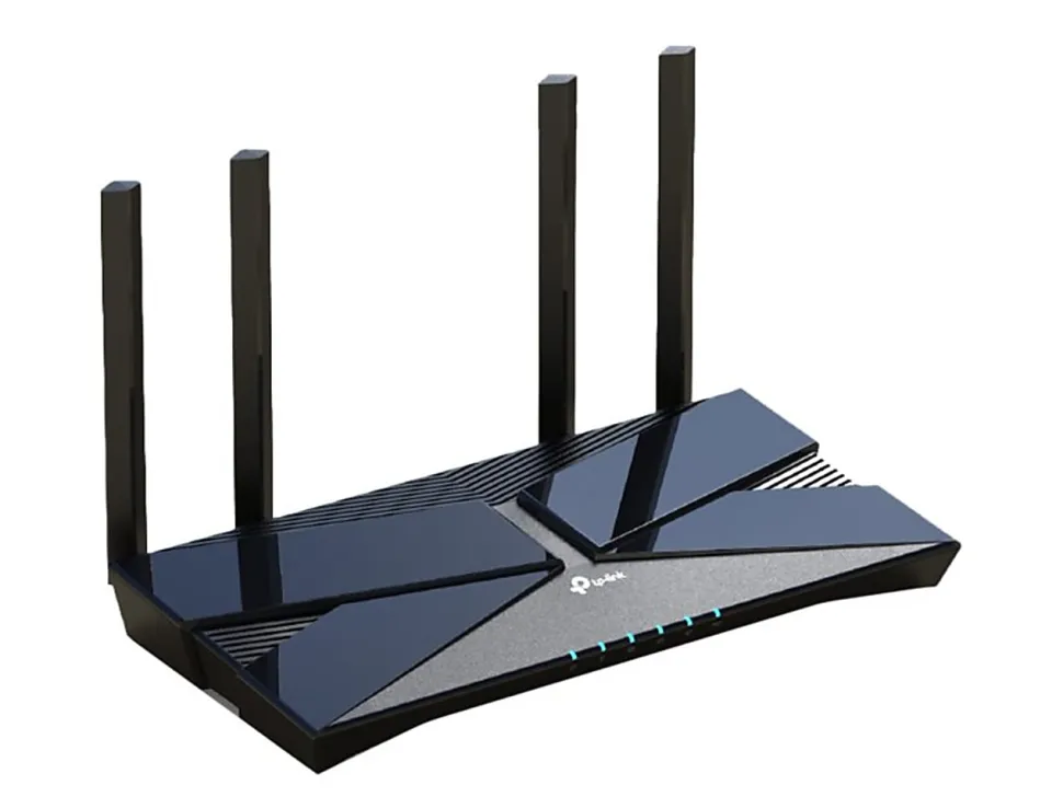 TP-LINK Archer AX1500 4-Port Wi-Fi 6 1.5 Gbps Wireless Router, Black