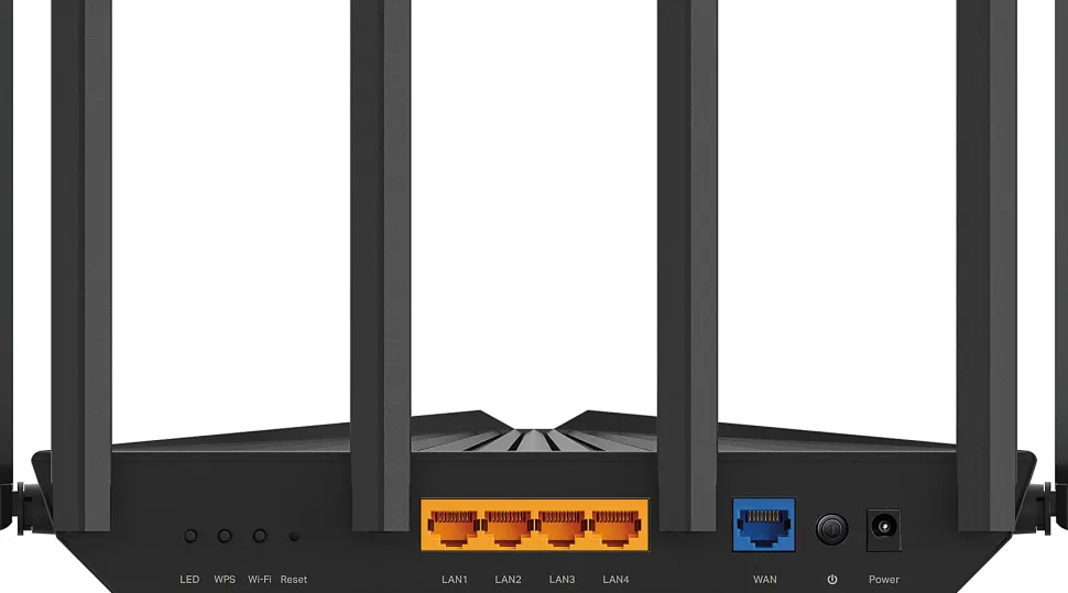 TP-Link® Archer AX4400 Wireless Wi-Fi Router, Black
