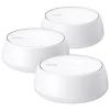 TP-Link Deco BE5000 V1.6 - Wi-Fi system - (3 routers) - mesh 1GbE, 2.5GbE, Wi-Fi 7 - Wi-Fi 6 - Dual Band