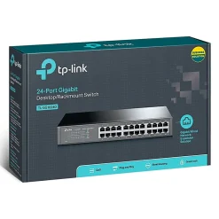 TP-LINK® 24-Port Gigabit Desktop/Rackmount Switch, TL-SG1024D