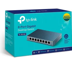 TP-Link® 8-Port Gigabit Ethernet Desktop Switch, TL-SG108