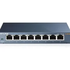 TP-Link® 8-Port Gigabit Ethernet Desktop Switch, TL-SG108
