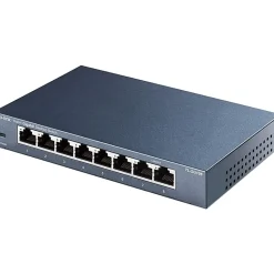 TP-Link® 8-Port Gigabit Ethernet Desktop Switch, TL-SG108