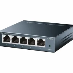 TP-Link 5-Port 10/100/1000Mbps Desktop Switch - 5 Ports - Gigabit Ethernet - 10/100/1000Base-T - 2 Layer Supported - TLSG605