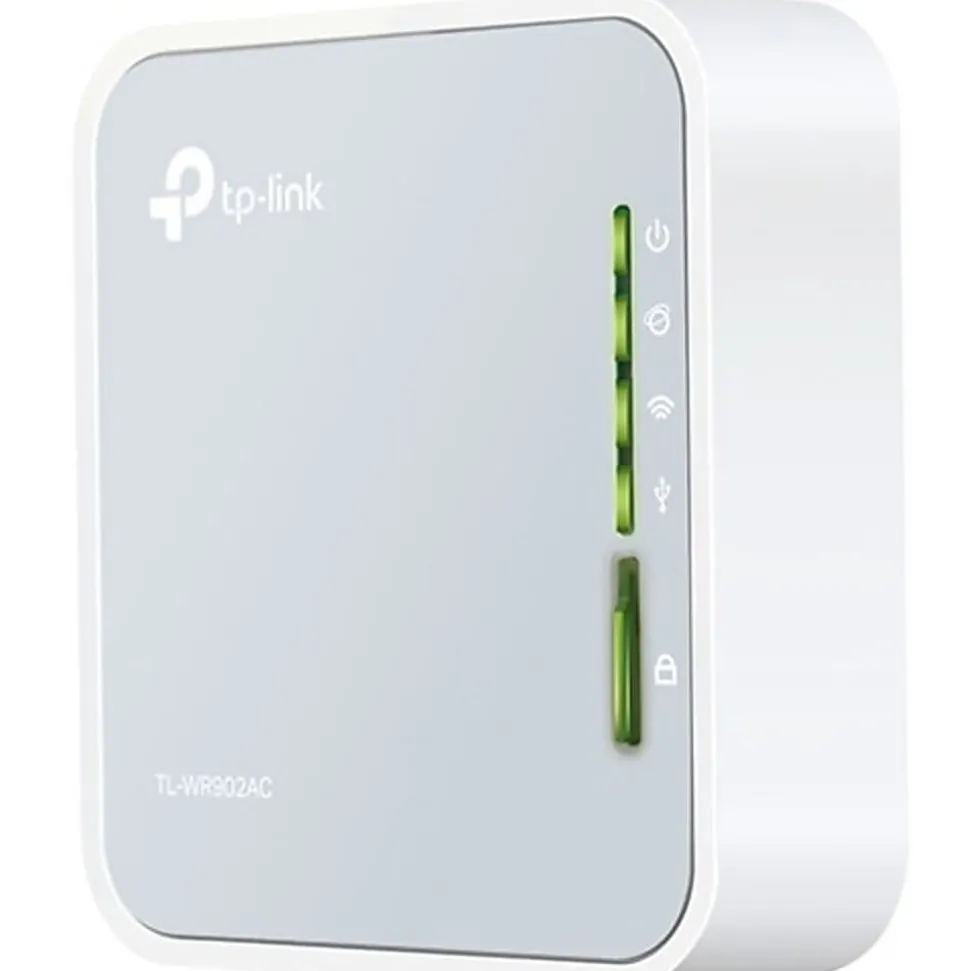 TP-LINK® TL-WR902AC AC750 Travel Size Wi-Fi Router