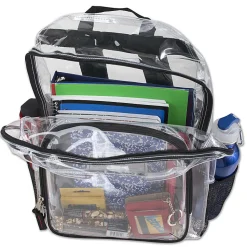 Trailmaker Backpack, Clear/Black