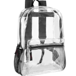Trailmaker Backpack, Clear/Black Trim