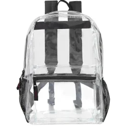 Trailmaker Backpack, Clear/Black Trim