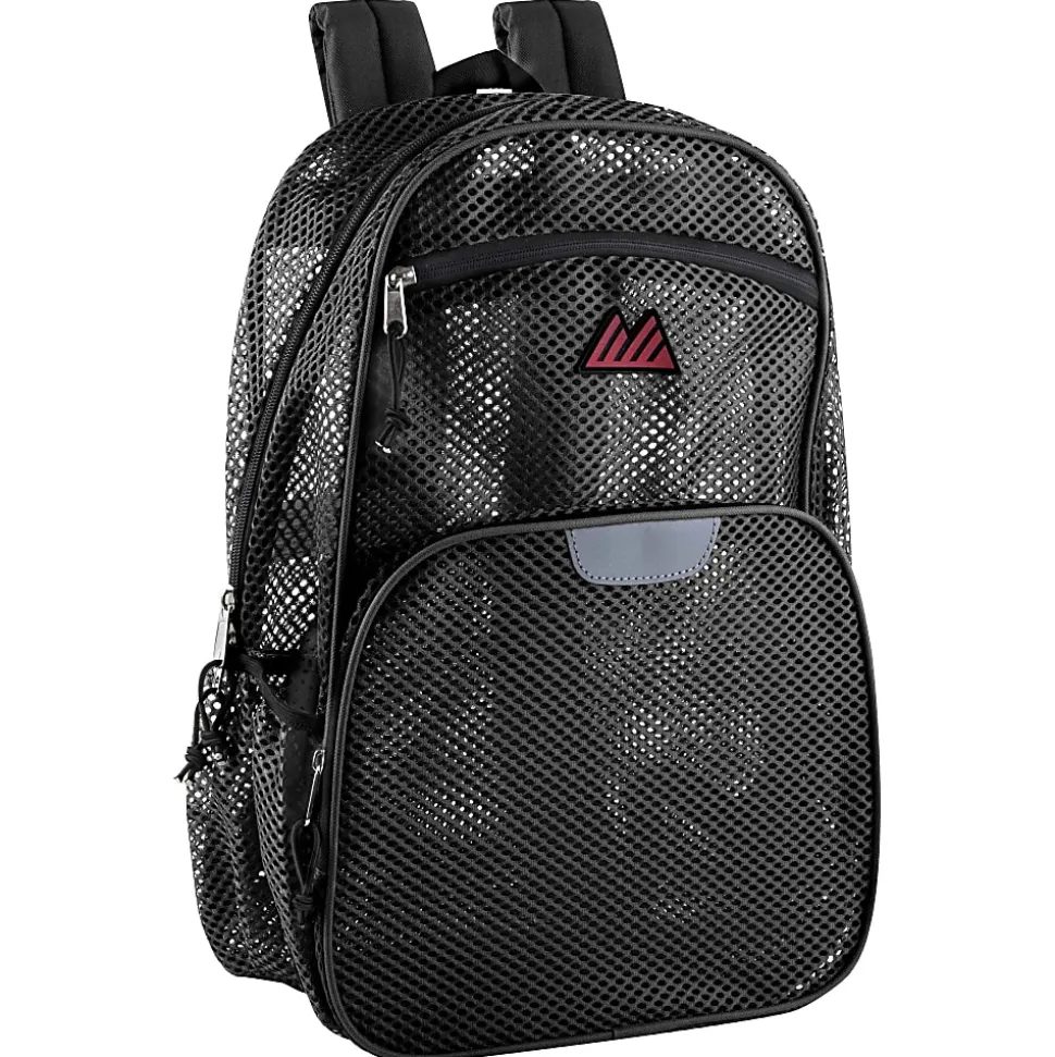 Trailmaker Backpack With Reflective Strip, Black