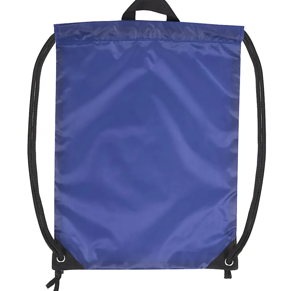 Trailmaker Basic Drawstring Bags, 18", Assorted Colors, Pack Of 100 Bags