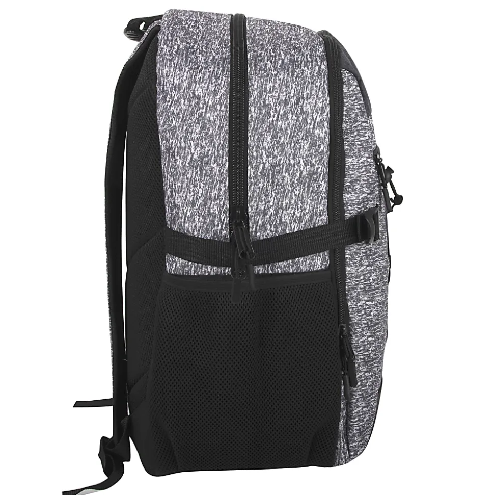Trailmaker Bungee Backpack With 17" Laptop Sleeve, Gray