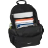 Trailmaker Bungee Backpack With 17" Laptop Sleeve, Black
