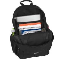 Trailmaker Bungee Backpack With 17" Laptop Sleeve, Black