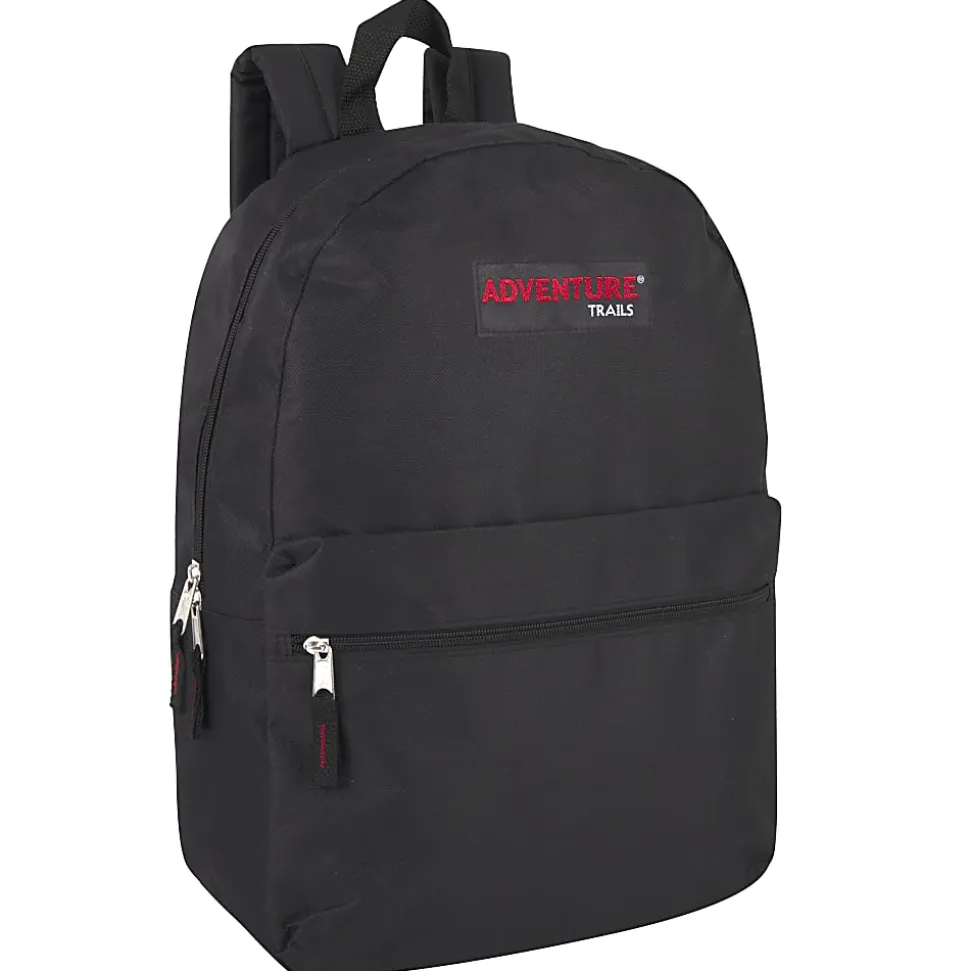 Trailmaker Classic Backpacks, Assorted Colors, Pack Of 24 Backpacks