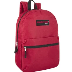 Trailmaker Classic Backpacks, Assorted Colors, Pack Of 24 Backpacks