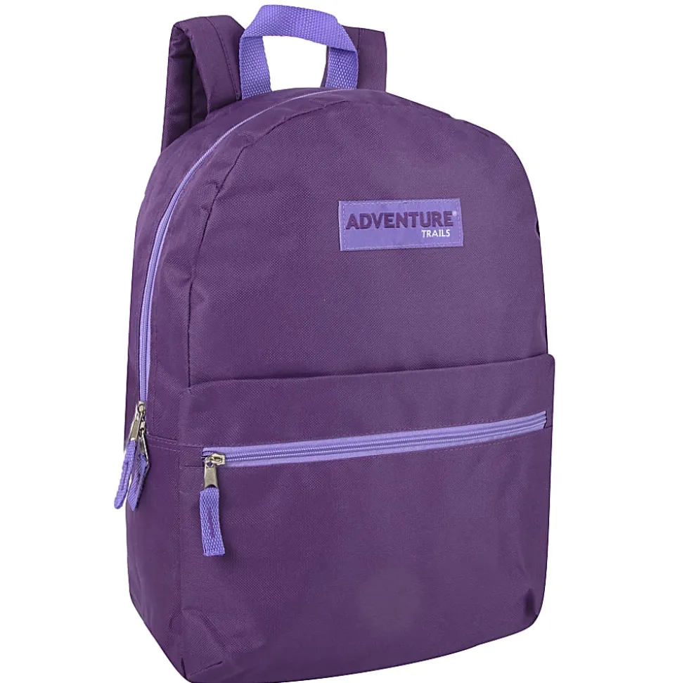 Trailmaker Classic Backpacks, Assorted Colors, Pack Of 24 Backpacks