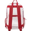 Trailmaker Classic Clear Backpacks, Assorted Trim, Case Of 24 Backpacks