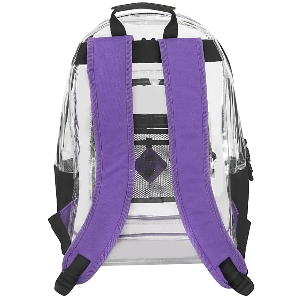 Trailmaker Clear Backpack, Purple