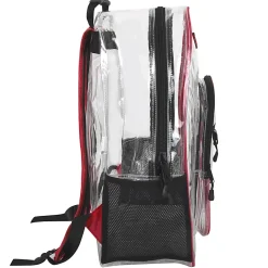 Trailmaker Clear Backpack, Red