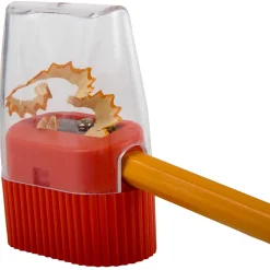 Trailmaker Dome Single Hole Handheld Pencil Sharpeners, 2-1/4”H x 5/16