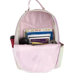 Trailmaker Emma & Chloe Vegan Leather Backpack, Pink/Plaid