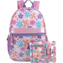 Trailmaker 9-In-1 Backpack Set, Floral