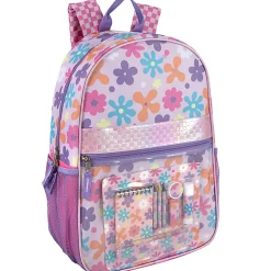 Trailmaker 9-In-1 Backpack Set, Floral