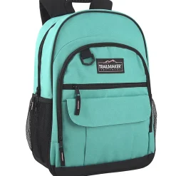 Trailmaker Multi-Pocket Backpacks, Pink/Purple/Green, Total Qty 24