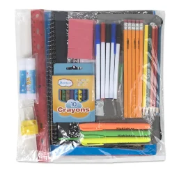 Trailmaker 45-Piece School Supply Kits, Pack Of 12 Kits