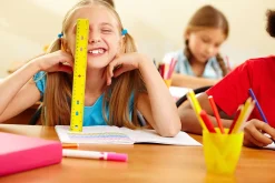 Trailmaker Plastic Rulers, 12" x 1-1/4", Assorted Colors, Case Of 100 Rulers