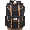 Trailmaker Scout Deluxe Drawstring Backpack, Black