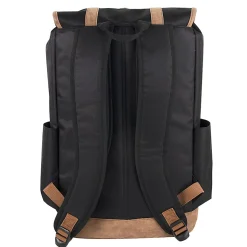 Trailmaker Scout Deluxe Drawstring Backpack, Black