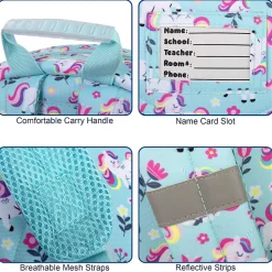 Trailmaker Up We Go Lunch Backpack, Unicorn