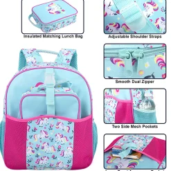 Trailmaker Up We Go Lunch Backpack, Unicorn