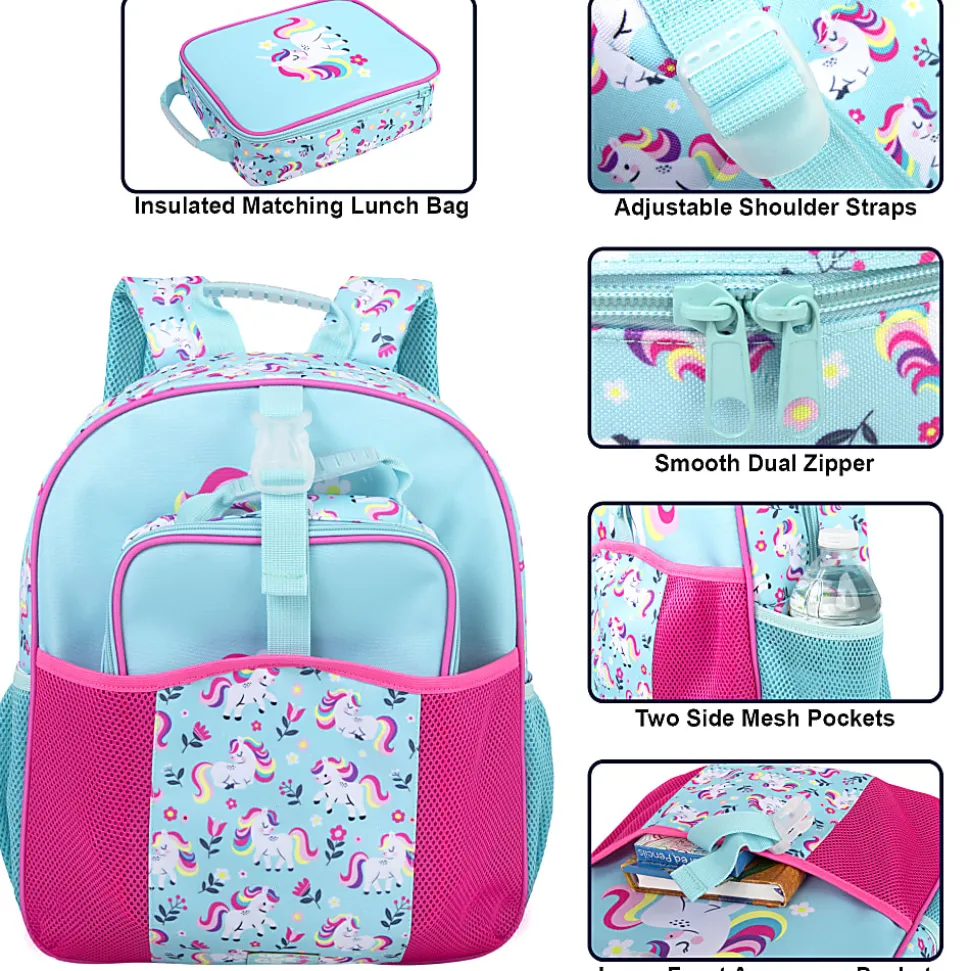 Trailmaker Up We Go Lunch Backpack, Unicorn