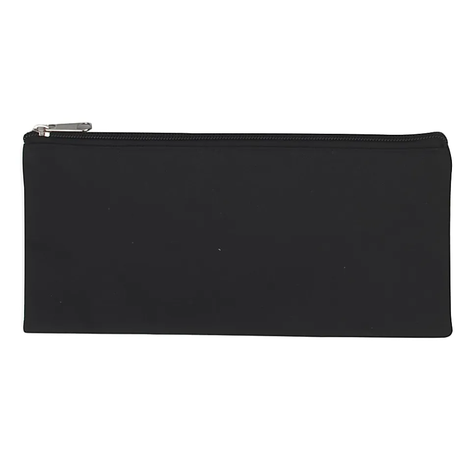 Trailmaker Ziptop Pencil Cases, 4-1/2”H x 1-“W x 1/2”D, Assorted Colors, Pack Of 100 Cases
