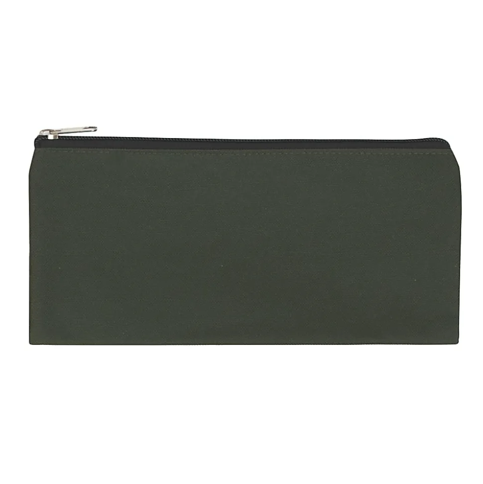 Trailmaker Ziptop Pencil Cases, 4-1/2”H x 1-“W x 1/2”D, Assorted Colors, Pack Of 100 Cases