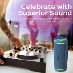 TREBLAB HD77BL Wireless Bluetooth Speaker