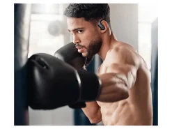 TREBLAB X3-Pro - Wireless Earbuds with Earhooks - 145H Playtime, IPX5 Waterproof Earphones  - X3PROW