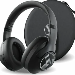 TREBLAB Z2 |Over Ear Workout Headphones with Microphone |Bluetooth 5.0, ANC|Wireless Headphones - Z2B