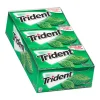 Trident® Sugar-Free Spearmint Gum, 14 Pieces Per Box, Pack Of 12 Boxes
