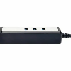 Tripp Lite by Eaton Portable 4-Port USB 3.0 Superspeed Mini Hub w/ Built In Cable - USB - External - 4 USB 3.0 Port(s) with Built In Cable