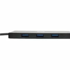 Tripp Lite by Eaton 4-Port Ultra-Slim Portable USB 3.0 SuperSpeed Hub - USB - External - 4 USB Port(s) - 4 USB 3.0 Port(s) - PC, Mac