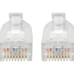 Tripp Lite Cat6 UTP Patch Cable (RJ45) - M/M, Gigabit, Snagless, Molded, Slim, Black, 1 ft. - 1 ft Category 6 Network Cable  - N201S01BK