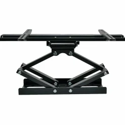 Tripp Lite Full-Motion Flat-Screen Wall Mount For Monitors Up To 70", 17-3/8”H x 23-5/8”W x 20-5/8”D, Black