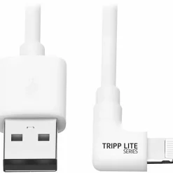 Tripp Lite Lightning to USB Sync Charge CAble Right-Angle  - M100006LRAWH