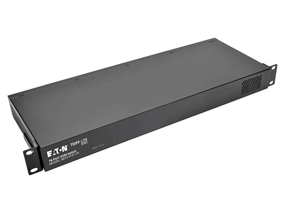 Tripp Lite 16-Port Cat5 IP KVM Switch Compact 1+1 User Rackmount TAA - KVM switch - CAT5 - 16x KVM port(s) - B0720161IP