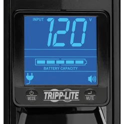 Tripp Lite Smart Pro SMART1500LCD 8-Outlet Uninterruptible Power Supply, 1500VA/900 Watts